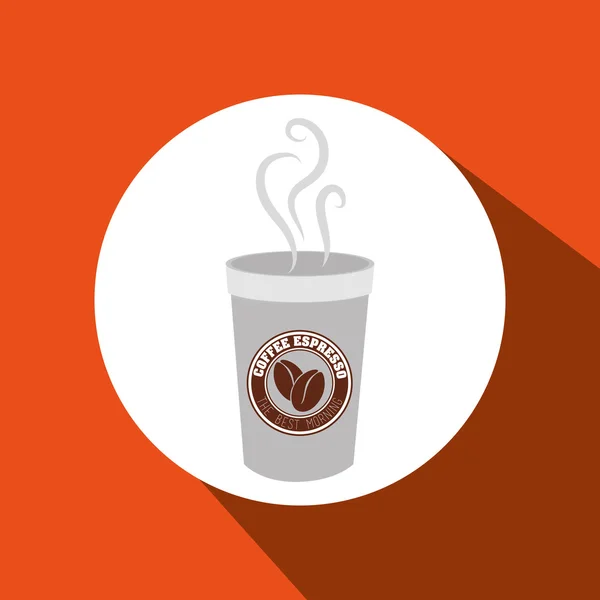 Diseño de icono de café — Vector de stock