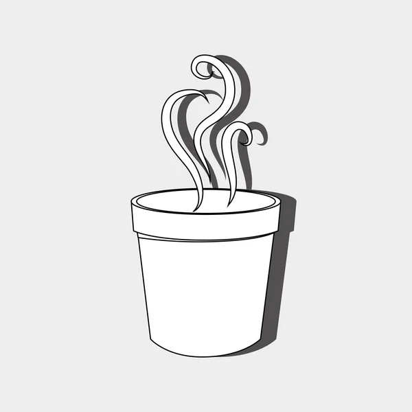 Design ícone de café — Vetor de Stock