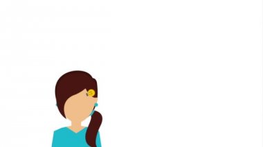 İnsanlar simgesi tasarım, Video animasyon