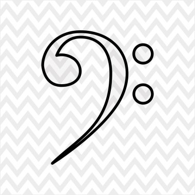 müzikal simgesi tasarım 