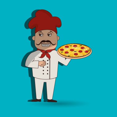 güzel pizza tasarım