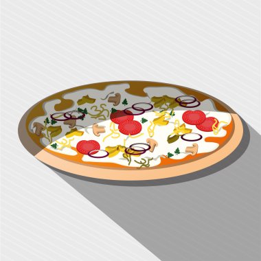 güzel pizza tasarım