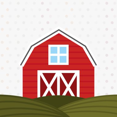 çiftlik taze simgesi tasarım