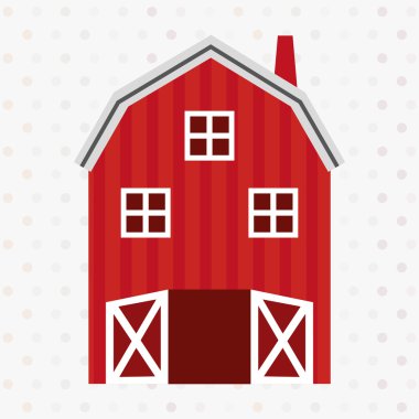 çiftlik taze simgesi tasarım