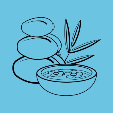 Spa simgesi tasarım