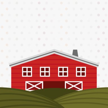 çiftlik taze simgesi tasarım