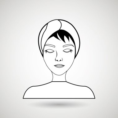 Spa simgesi tasarım