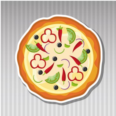 güzel pizza tasarım