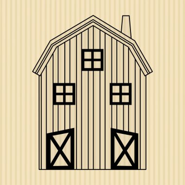 çiftlik taze simgesi tasarım