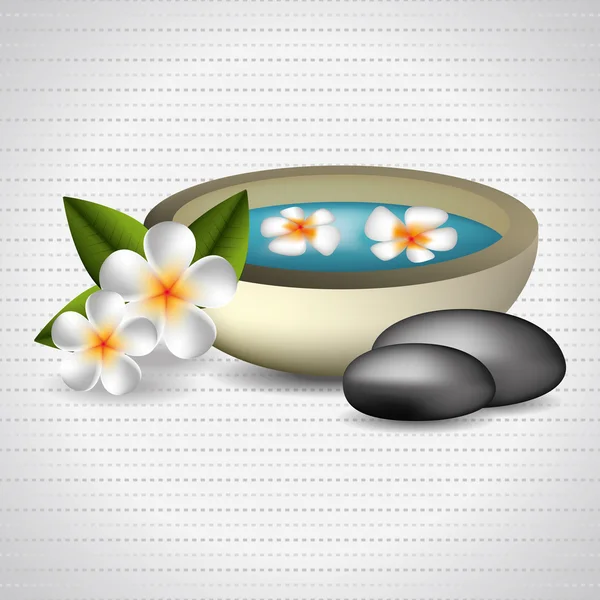 Diseño de icono de spa — Vector de stock