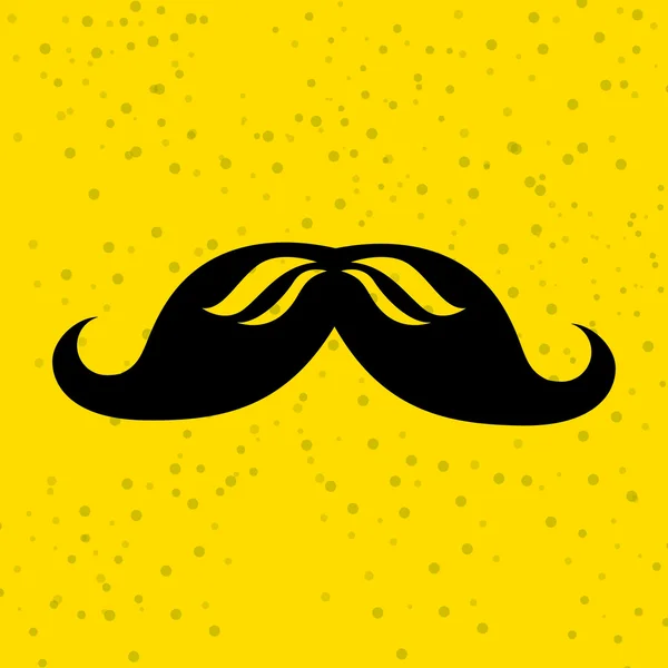 Design de ícone de bigode —  Vetores de Stock
