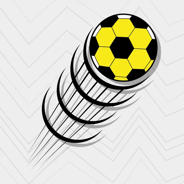 Fútbol fútbol diseño — Vector de stock