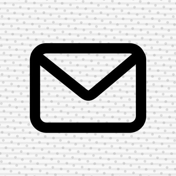 Conception de l'icône de l'enveloppe — Image vectorielle