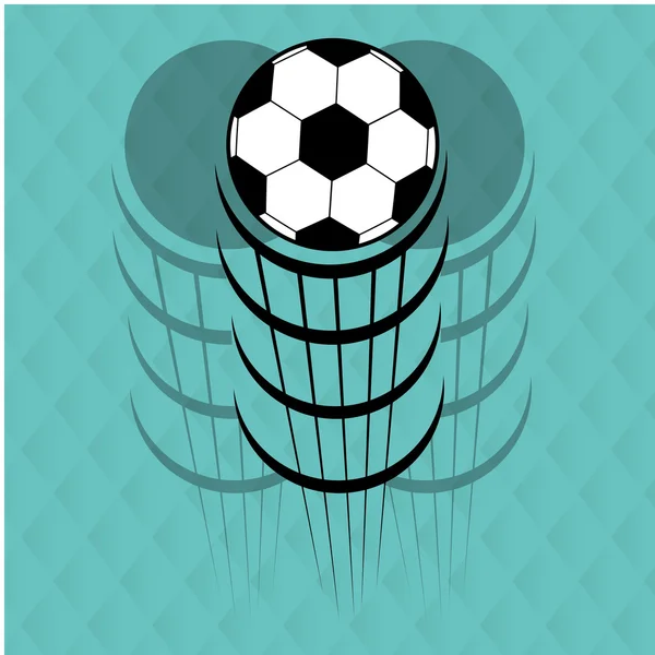 Football conception de football — Image vectorielle