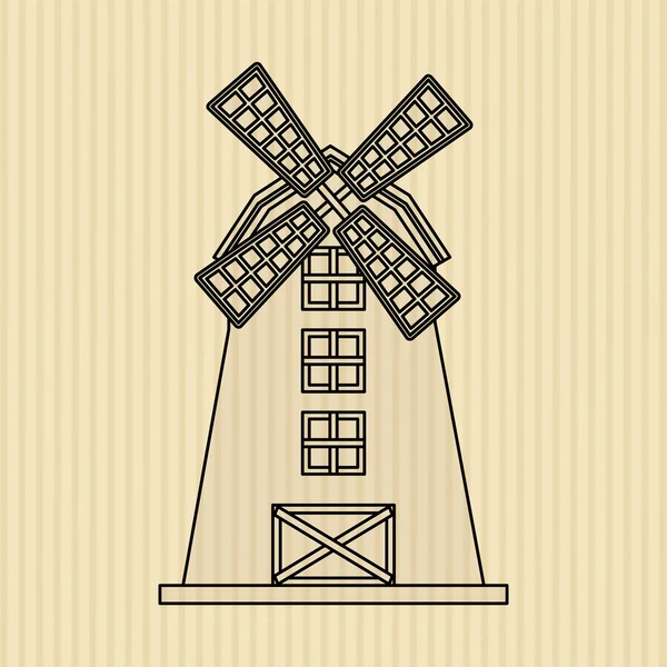 Boerderij vers pictogram ontwerp — Stockvector