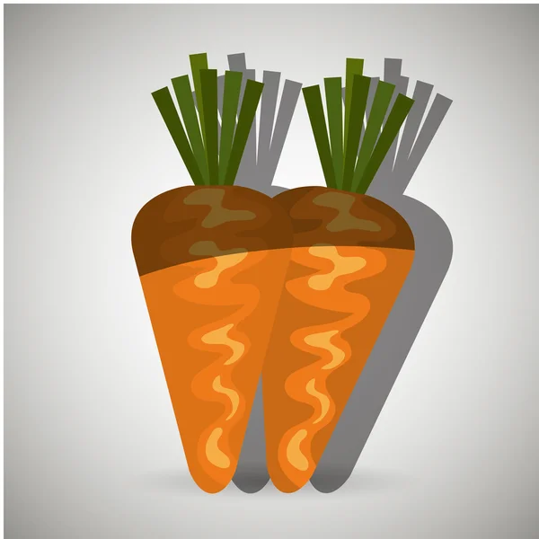 Fresh vegetables design — Stock Vector