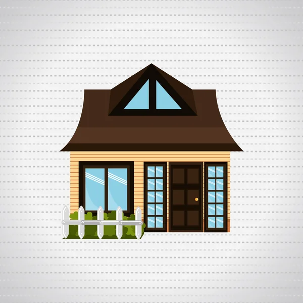 Diseño de icono residencial — Vector de stock