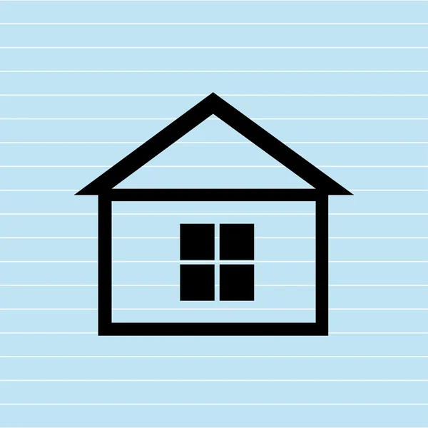 Design de ícone residencial — Vetor de Stock