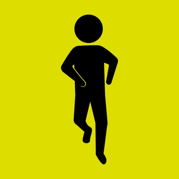 Runner avatar tasarım — Stok Vektör