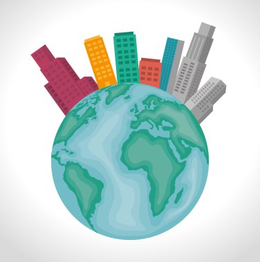 izometrik şehir tasarım