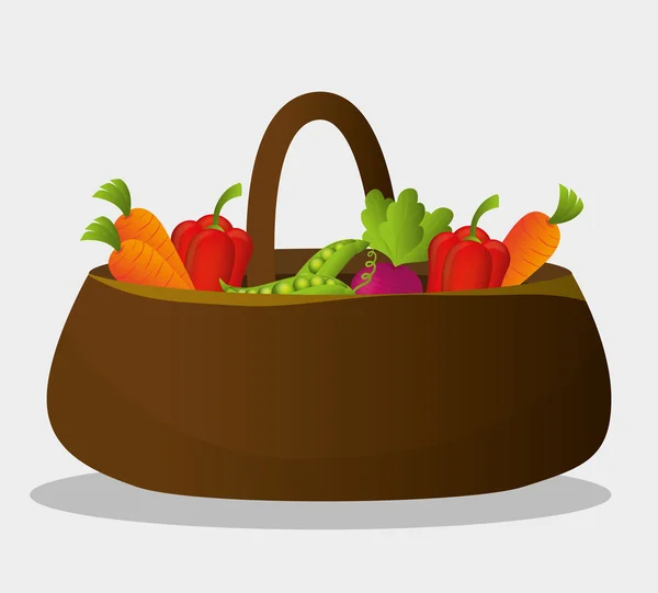 Diseño saludable del producto — Vector de stock