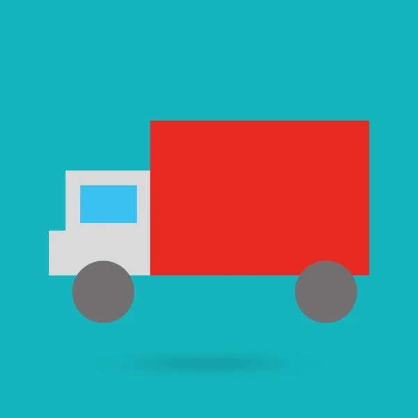 Design ícone caminhão — Vetor de Stock