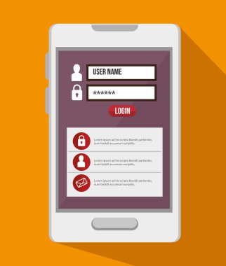 Mobil Infographic tasarım