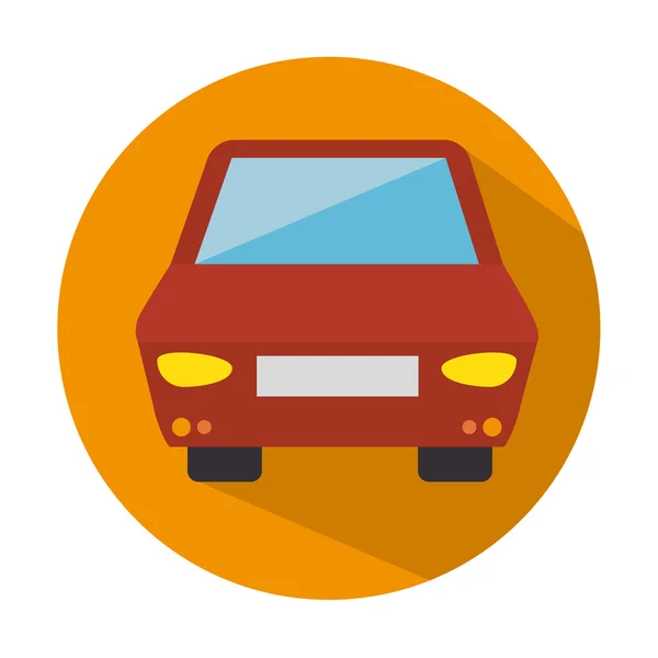 Diseño de icono de coche — Vector de stock