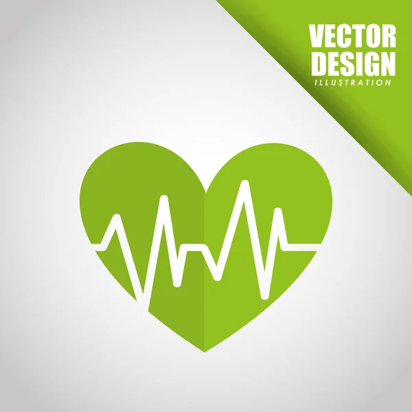 Icône médicale design — Image vectorielle