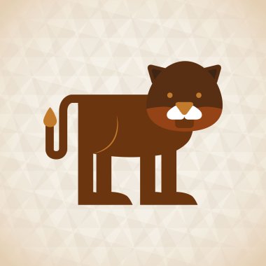 Hayvan karikatür tasarım