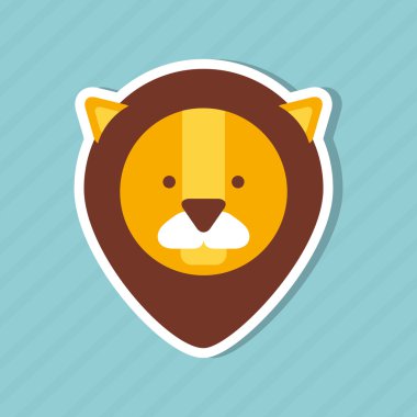 Hayvan karikatür tasarım