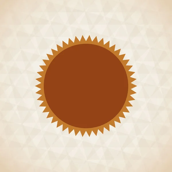 Diseño del icono del sol — Vector de stock