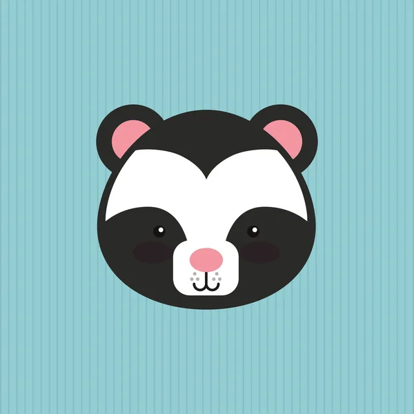 Diseño de dibujos animados de animales — Vector de stock