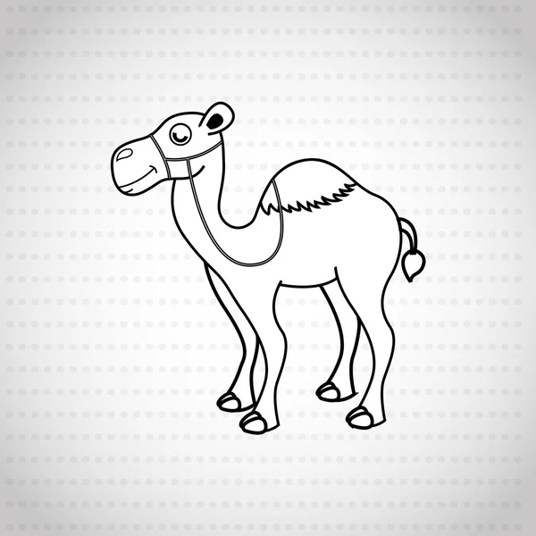 Diseño de dibujos animados de animales — Vector de stock