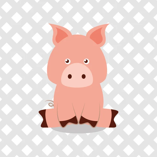 Animal Cartoon Design — Stockvektor