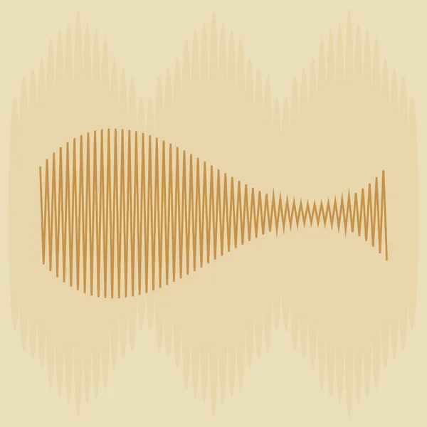 Diseño de icono de sonido musical — Vector de stock