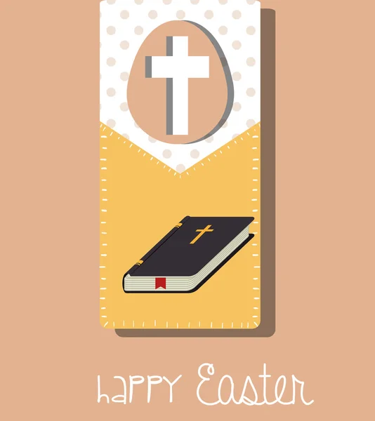 Happy easter ontwerp — Stockvector