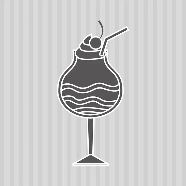 Diseño del menú de bebidas — Archivo Imágenes Vectoriales