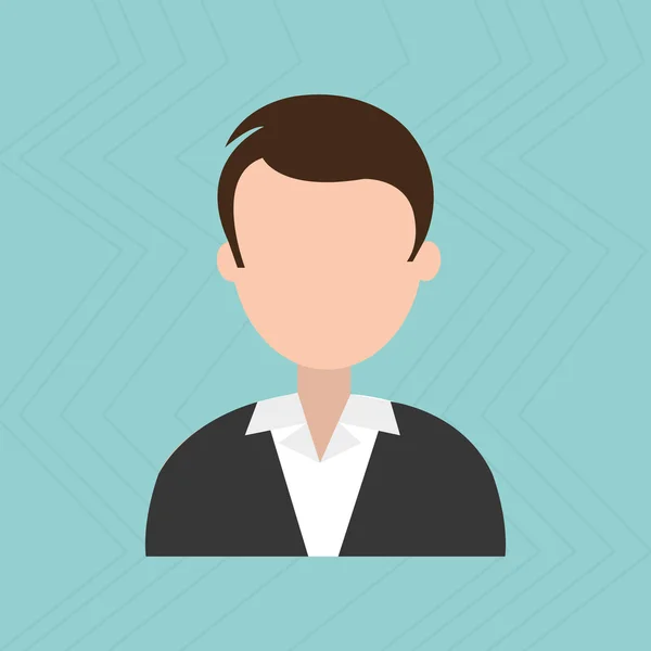 Personne avatar design — Image vectorielle