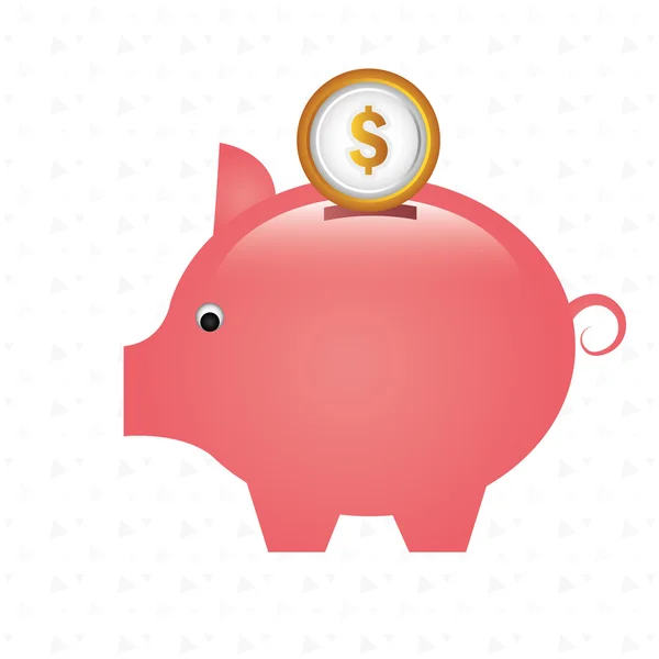 Money icon design — Stock Vector