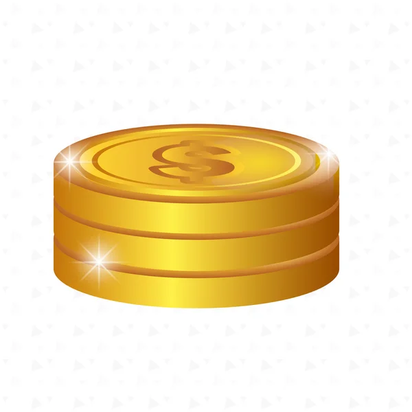 Design von Geldsymbolen — Stockvektor