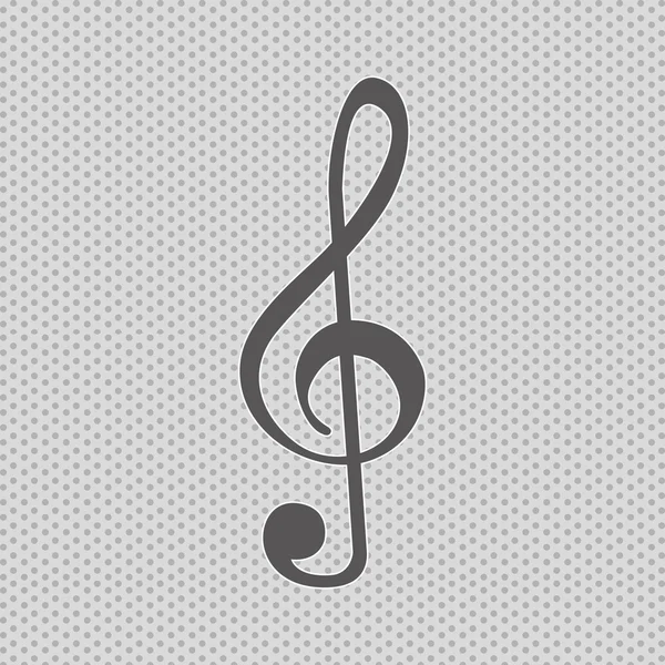 Muzikale geluidspictogram ontwerp — Stockvector