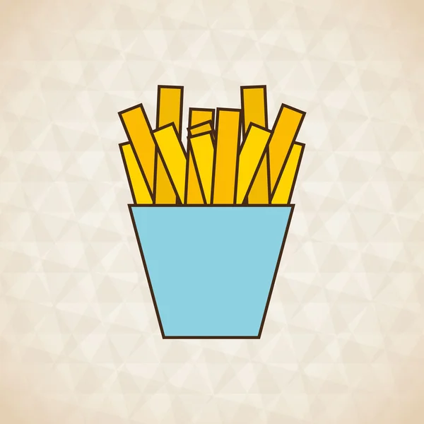 Voedsel pictogram ontwerp — Stockvector