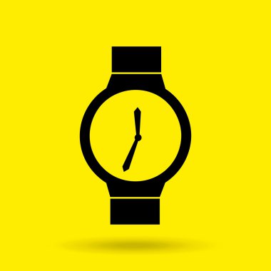 Saat simgesi tasarım 