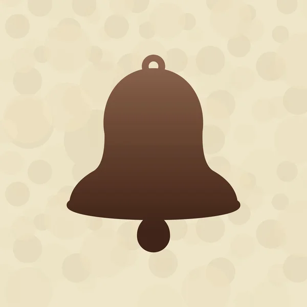 Bell icono de diseño — Vector de stock