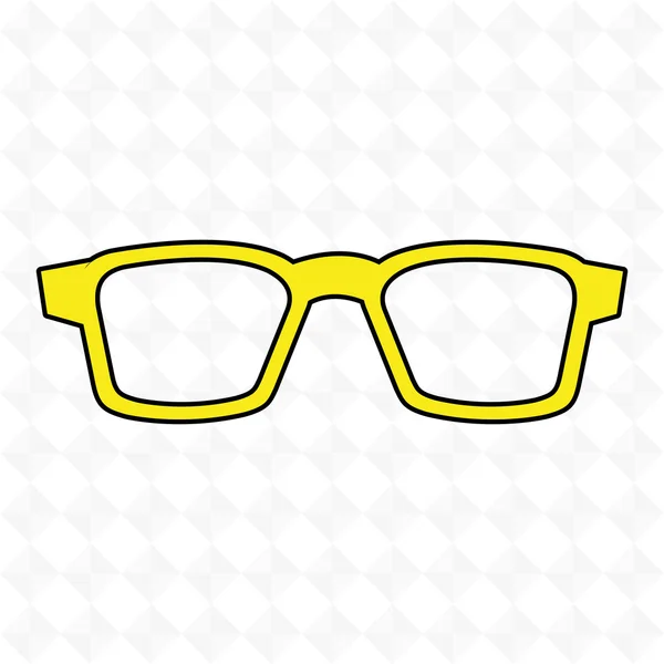 Diseño de icono de gafas — Vector de stock