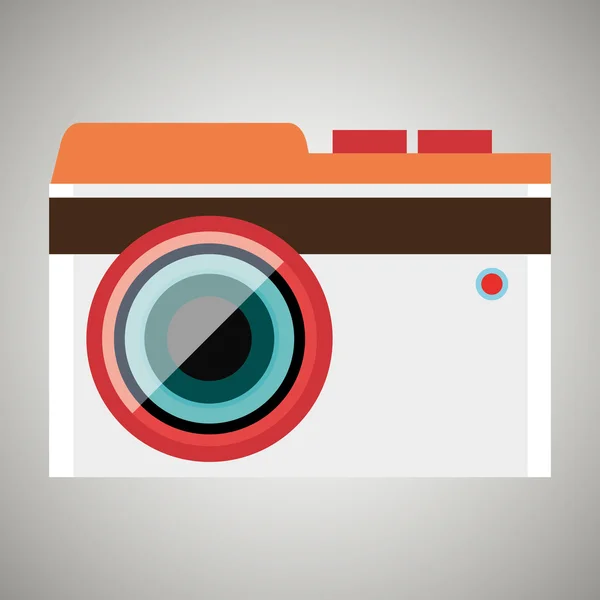 Retro camera design — Stockový vektor