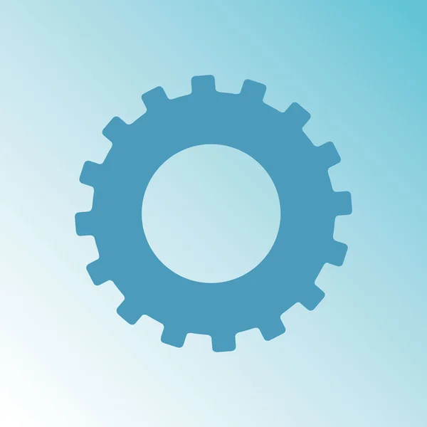 Gear icon design — Stock Vector