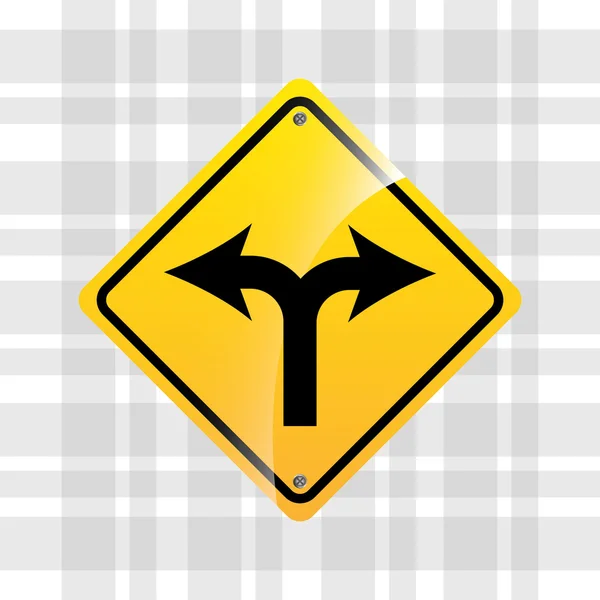 교통 표지 디자인 — 스톡 벡터
