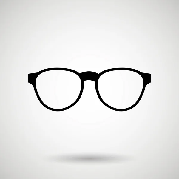 Icône lunettes design — Image vectorielle